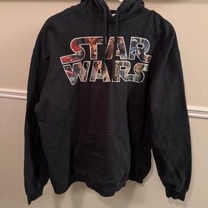 Star Wars Graphic Hoodie Black | Adult XL